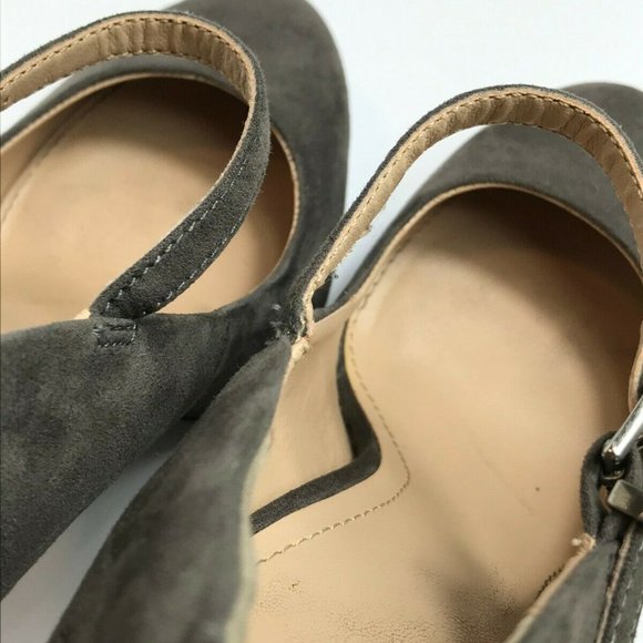 Zara Trafaluc Buckle Strap Platform Block Heels - Picture 6 of 11